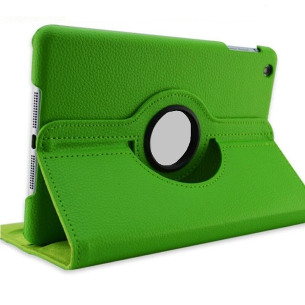 Leren hoesje voor Apple iPad Air / Air 2 groen