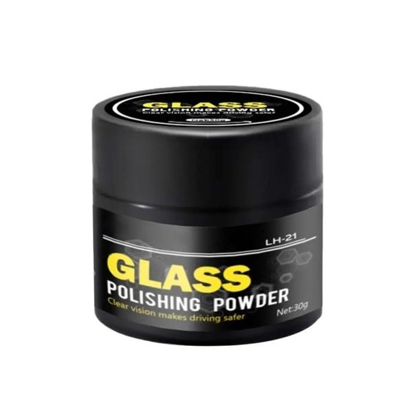 Lešticí prášek na autoskla oxid ceričitý 30 g odstranění škrábanců a skvrn čistič skla pro obnovu lesku a viditelnosti 1