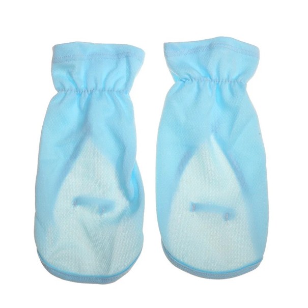 Letné opaľovacie rukavice univerzálna veľkosť Polyester Nylon Ochrana pred slnkom UV pre riadenie šport a vonkajšie aktivity modrá