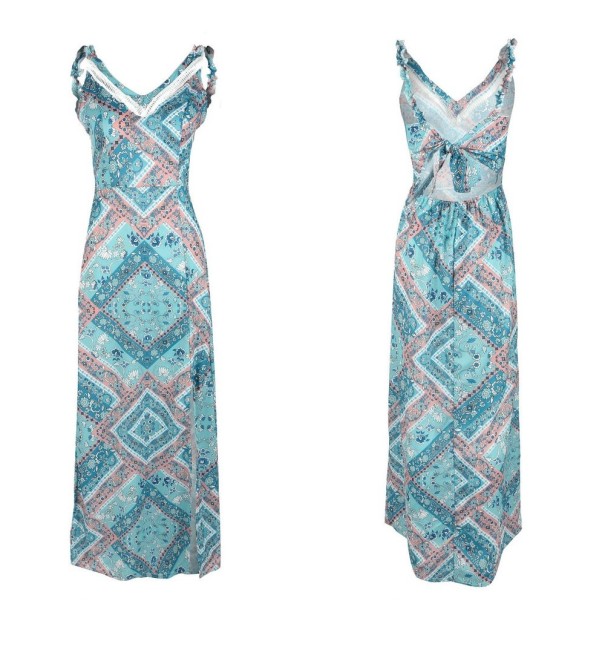 Letní šaty s odhalenými zády L