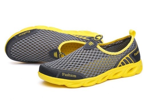 Letnie buty męskie J2129 szary 45