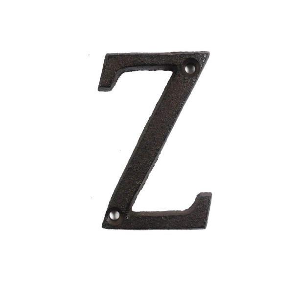 Letra decorativa de hierro C527 Z