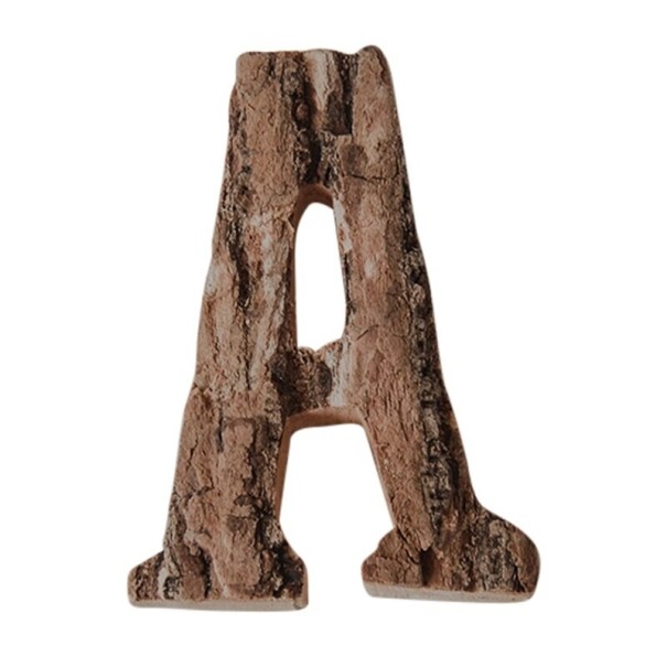 Letra decorativa de madera C475 A