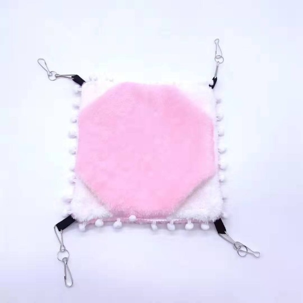 Letto sospeso per roditori C858 rosa S