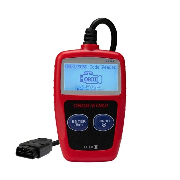 Lettore di codici di errore universale OBD2 per auto e camion Modalità di lettura e cancellazione dei codici di errore Visualizzazione dei dati Stato 1