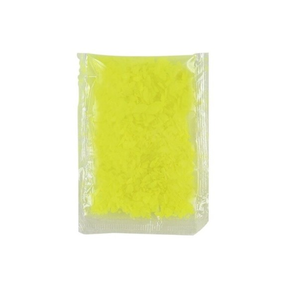 Leuchtende dekorative Kristalle gelb L