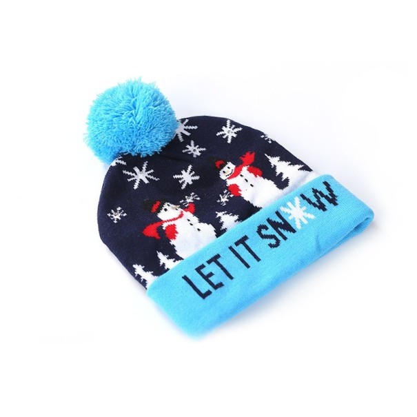 Leuchtende Weihnachtsmütze 9