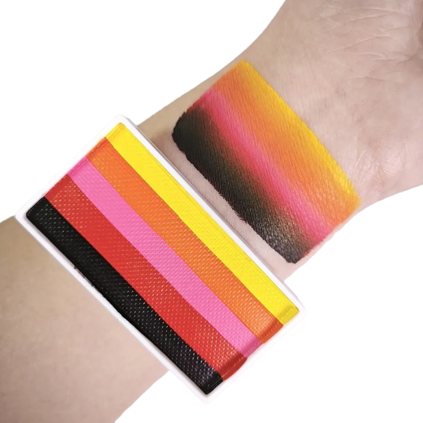 Lichaams- en gezichtsverf 20 g Professionele regenboog lichaams- en gezichtsverf Halloween make-up 3