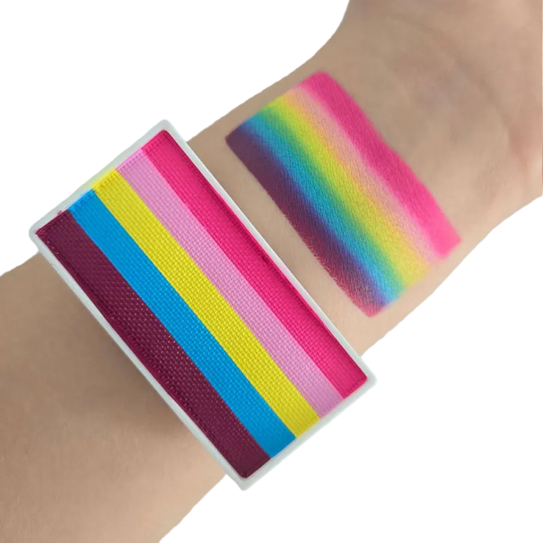 Lichaams- en gezichtsverf 20 g Professionele regenboog lichaams- en gezichtsverf Halloween make-up 9