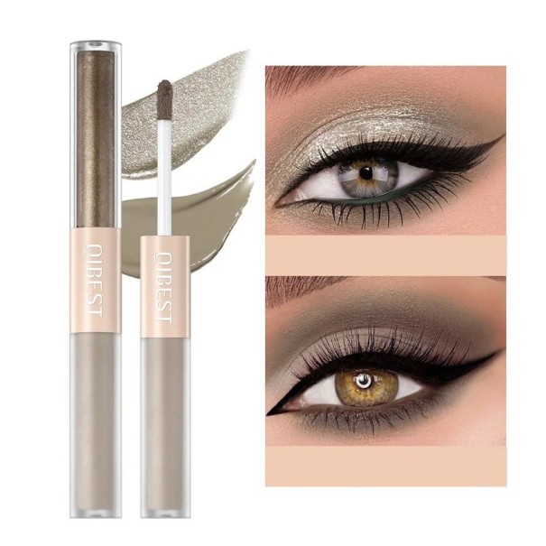 Lichid Matte &amp; Shimmer Shadow 2in1 Liquid Eyeshadow Stick Matte Shimmer Shadow Waterproof 2