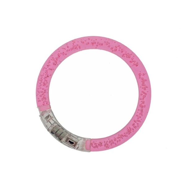 Lichtgevende armband roze