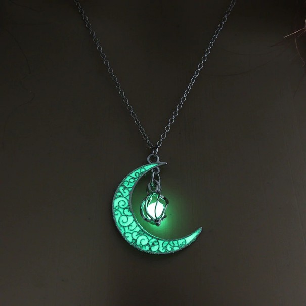 Lichtgevende maanketting voor dames 2