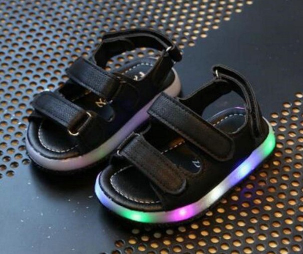 Lichtgevende sandalen voor kinderen A300 wit 22