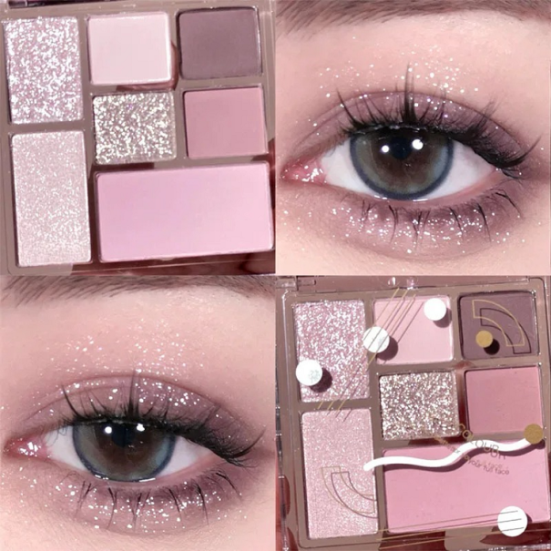 Lidschatten-Palette Shimmering Eyeshadows V193 1