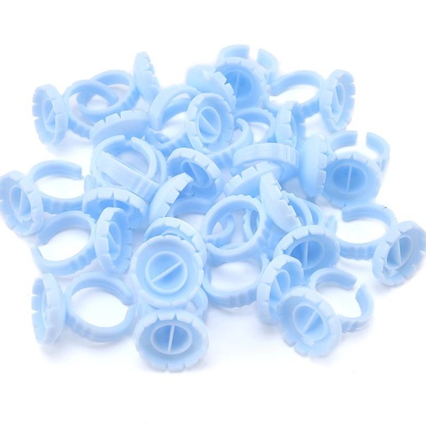 Lijmring en wimperwiel 50 stuks