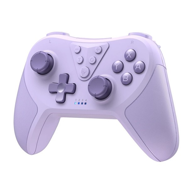 Lila EasySMX T37 trådlös spelkontroll för Switch och PC med vibration, gyroskop och väckningsfunktion 1