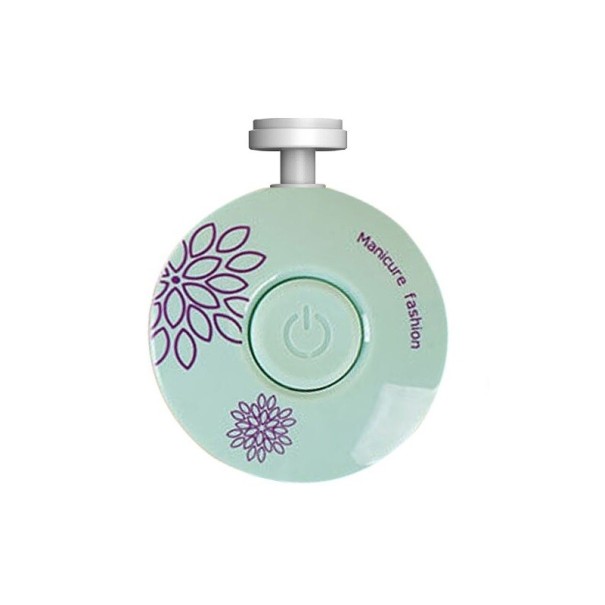 Lima de uñas eléctrica para niños P3799 verde claro