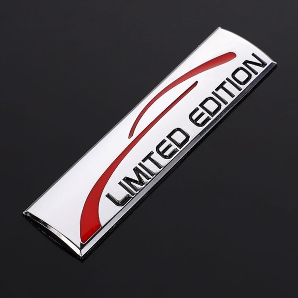 Limited Edition Car Sticker A1423 silver