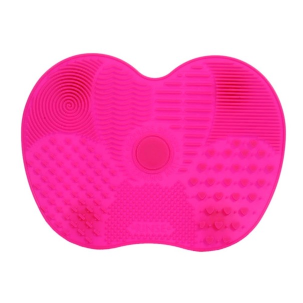 Limpiador de pinceles de silicona J2966 rosa oscuro