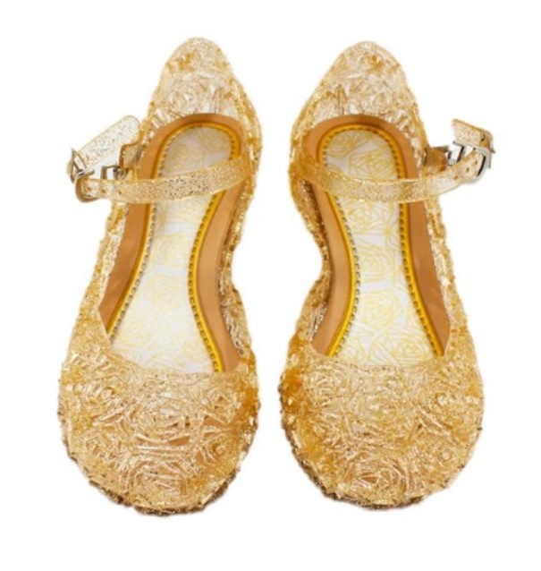 Lindas bailarinas de niñas amarillo 29