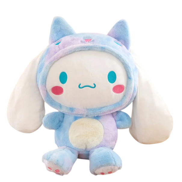 Lindo juguete de peluche de 40 cm Animal de peluche en estilo Kawaii Mascota suave para niños Decoración de habitación Regalo para los amantes de los peluches azul