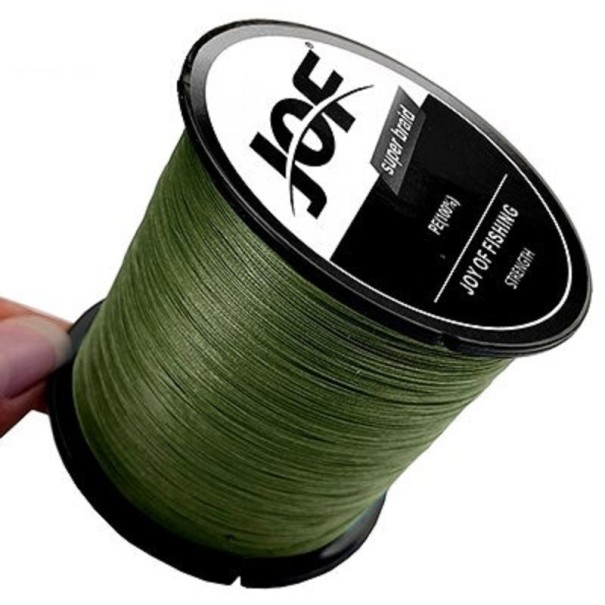 Línea de pesca 100 m verde militar 0,23 mm