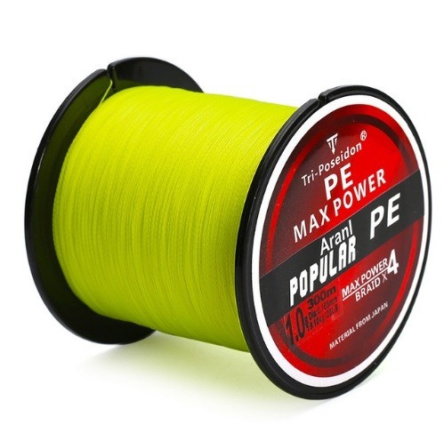 Linie împletită 300 m J2950 galben 0,8