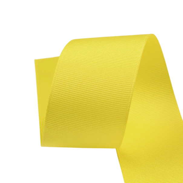 Lint 25 mm 10 m Satijnen decoratief lint Decoratief lint voor cadeauverpakking Bruiloftsdecoratie Handwerk Creatieve creatie Decoratieve arrangementen geel