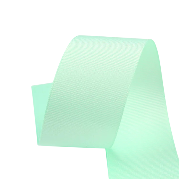 Lint 38 mm 10 m Decoratief lint Satijnen lint voor geschenken Bruiloftsdecoratie Creatieve creatie Handwerk Glanzend decoratief lint voor het arrangeren lichtgroen