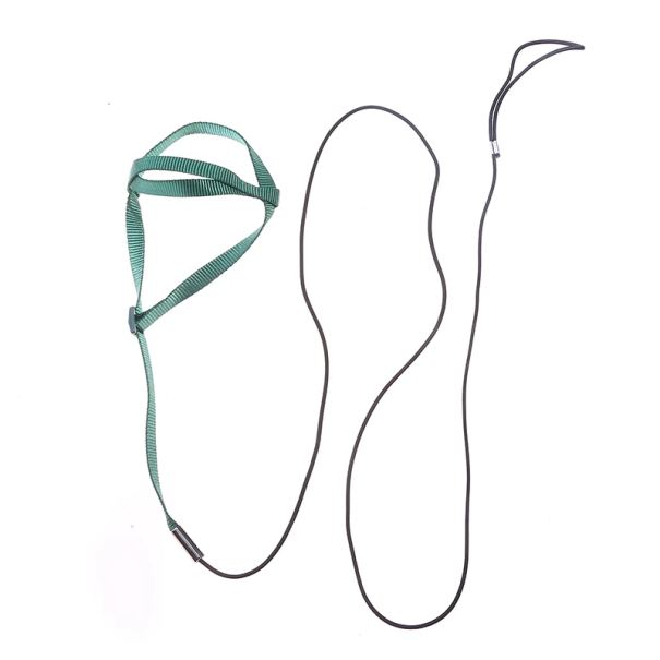 Lintujen harjoituslanka valjailla Nyloninen turvavyö Rinnan ympärys 35 cm Talutushihnan pituus 160 cm Sopii lentämiseen vihreä