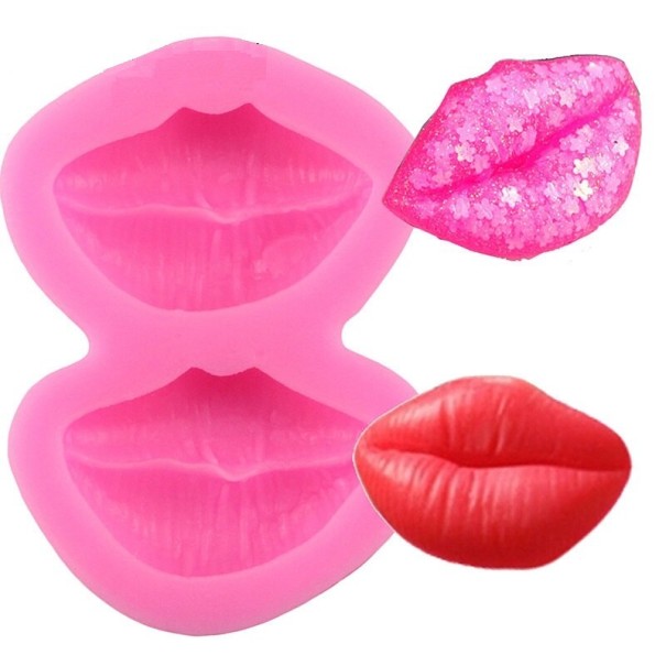 Lippenform aus Silikon 1