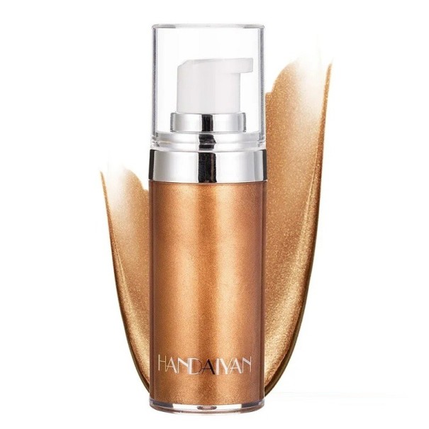 Liquid Highlighter Spray Shimmering Body Bronzer Shimmering Body Mist Face Highlighter Spray Bronze gold