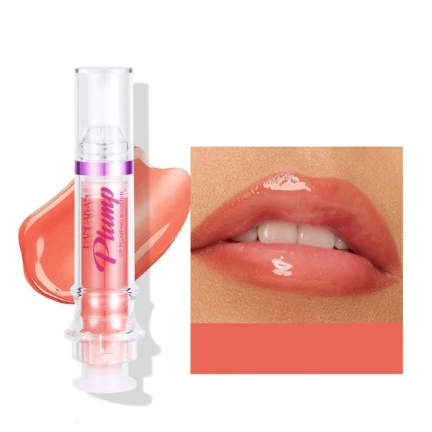 Liquid Waterproof Hydrating Oil Lipstick with Plumping Effect 5 ml Long-Lasting Shine Intense Colour Lip Highlighting 6