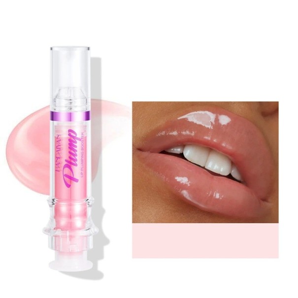 Liquid Waterproof Moisturizing Oil Läppstift med förstorande effekt 5 ml Långvarig glans Intensiv färg läppförstärkning 6