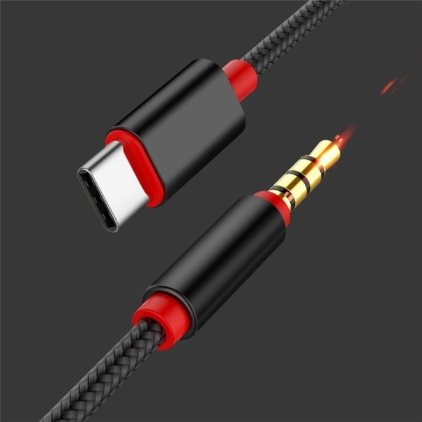 Ljudkabel USB-C / 3,5 mm uttag K64
