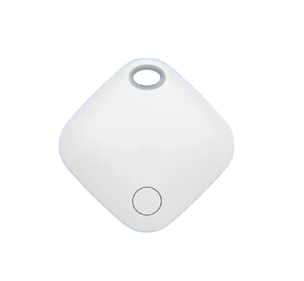 Localisateur Bluetooth GPS pour clés 3,6 x 0,8 cm Compatible avec Apple Find My blanc