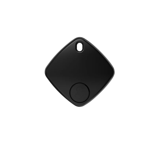 Localizator Bluetooth Mini localizator GPS pentru chei, portofel, bagaje 3,8 x 0,07 cm Compatibil cu Apple Find my și Siri negru