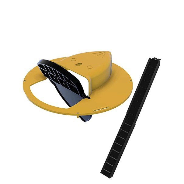 Lock för musfälla gul