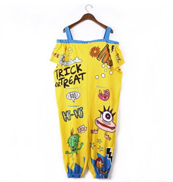 Locker geschnittener Damen-Overall 4 Locker geschnittener Damen-Overall 4