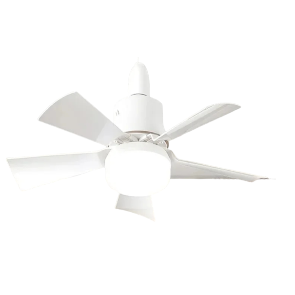 Loftsventilator Loftsventilator med LED-lys 30 W 40 x 17 cm hvid