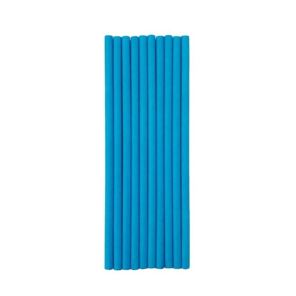 Lollystokjes 10 stuks blauw L