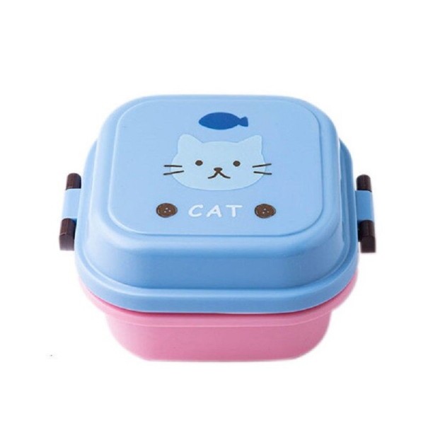 Lonchera para niños azul S