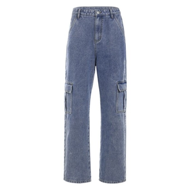 Løse damejeans med lommer S