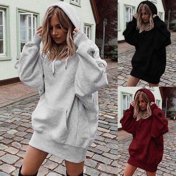 Losse hoodie voor dames