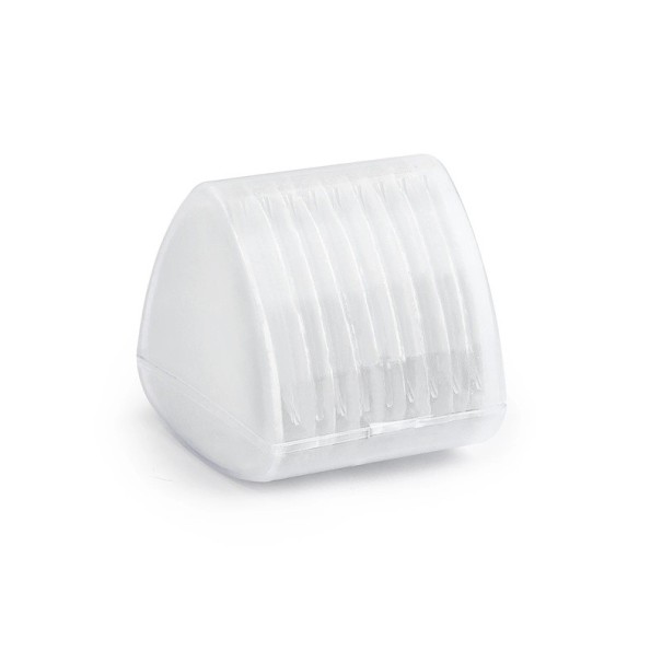 Lot de 10 marqueurs à craie effaçables de tailleur 48 mm pour tissu, patchwork, couture, broderie, marquage à gratter, vêtements et création textile blanc