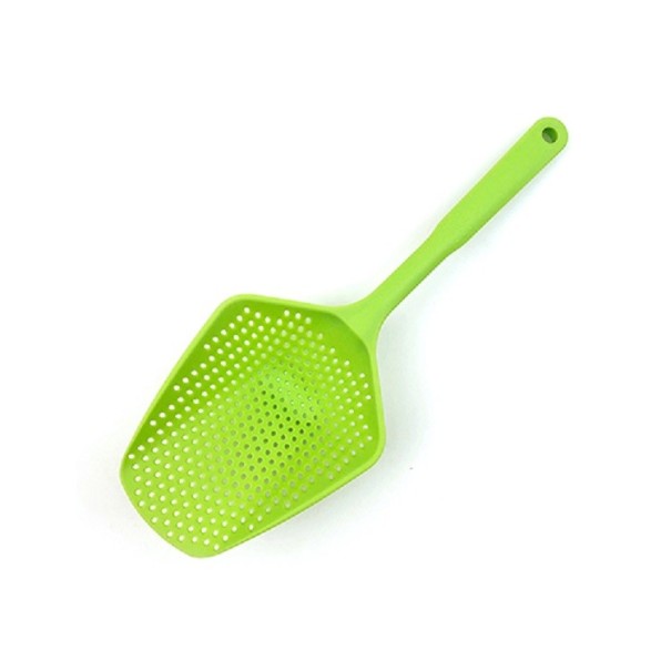 Louche de cuisine avec trous J912 vert