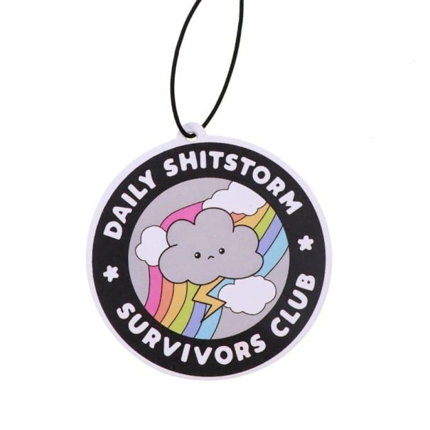 Lufterfrischer für das Auto Wolke Regenbogen Aufschrift Duftanhänger bunte Dekoration Innenraum Auto hängendes Zubehör