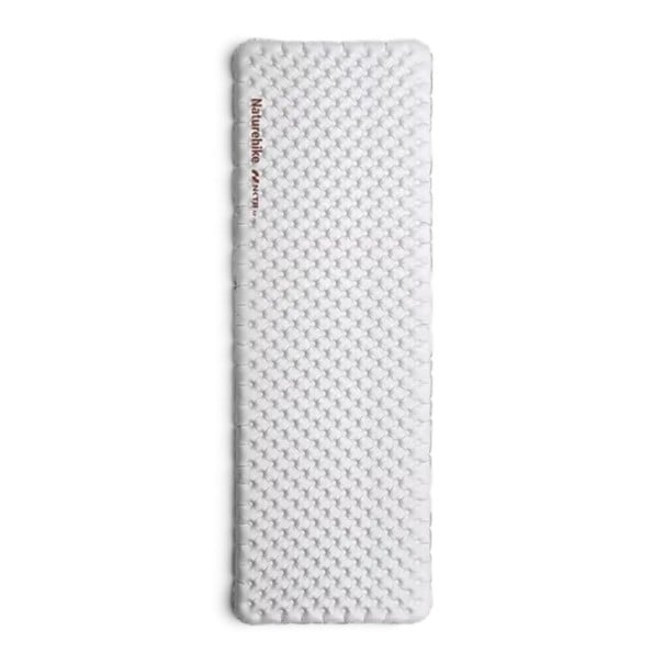 Luftmatratze 183 x 64 x 8 cm R-Wert 5,8 Erweiterte Ausführung Wasserdichter Bezug Bis -20 °C Gepackt 13 x 20 cm Mit Luftbeutel weiß