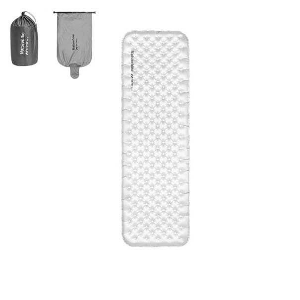Luftmatratze 196 × 64 × 10 cm R-Wert 6.5 Widerstand ≥ −25 °C leicht 540 g kompaktes Packmaß für Camping und Wandern