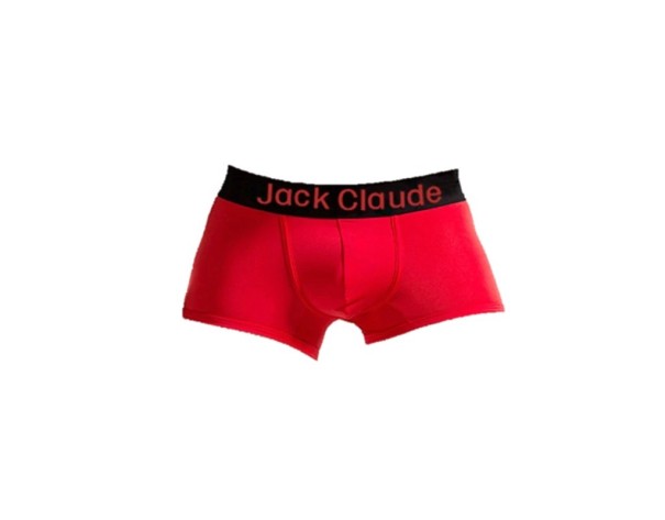 Luksus herreboksershorts - Rød S